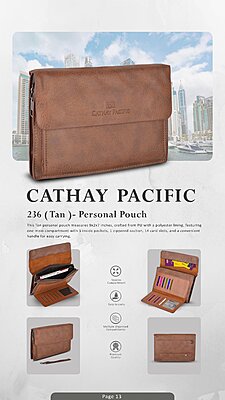 236 ( Tan )- Personal Pouch