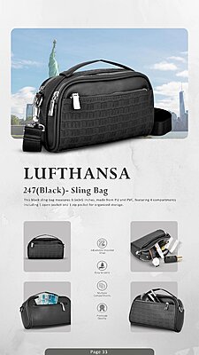 247(Black)- Sling Bag