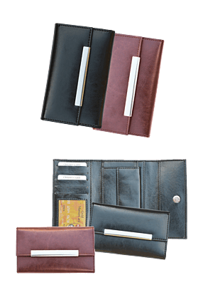 VEGAN LEATHER  LW 128 R  FEMALE WALLETS