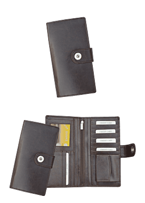 VEGAN LEATHER  LW 156 R FEMALE WALLETS