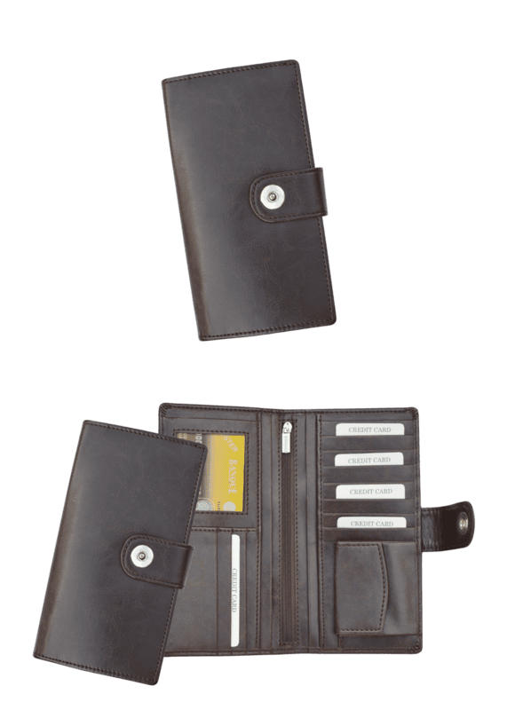 VEGAN LEATHER  LW 156 R FEMALE WALLETS