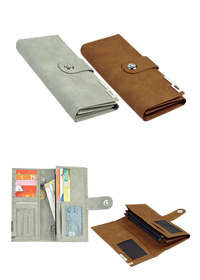 VEGAN LEATHER  LW 18 R FEMALE WALLETS