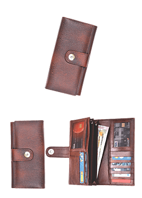 GENUINE LEATHER  LW 18 L FEMALE WALLETS