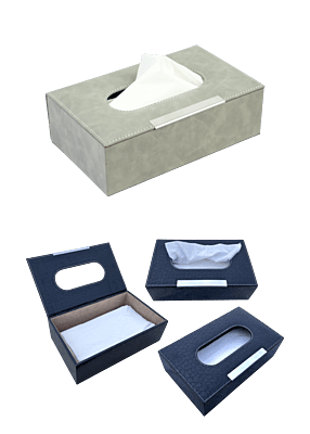 VEGAN LEATHER  TPH 10 Tissue Paper Holder