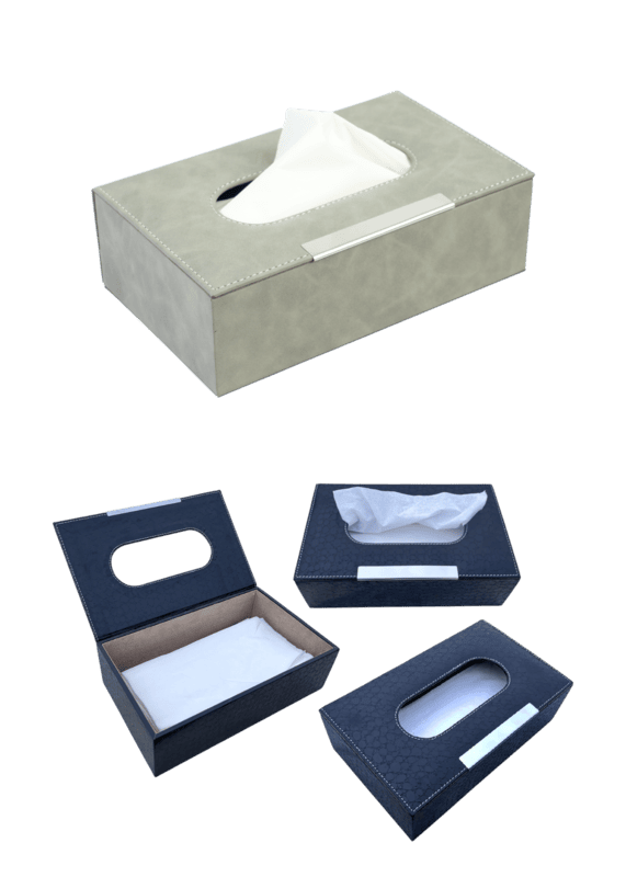 VEGAN LEATHER  TPH 10 Tissue Paper Holder