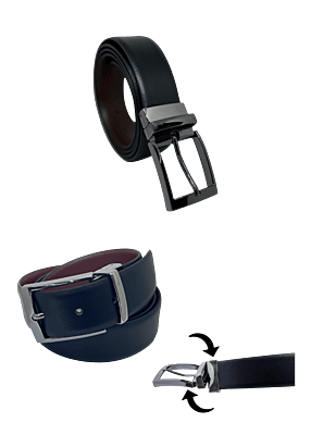 GENUINE LEATHER BELT-LC L Reversible Belt