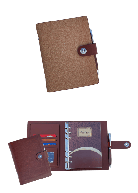 GENUINE LEATHER  BO30R NOTEBOOK