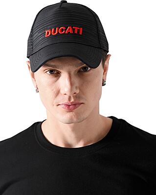 Embossed Micro Polyster DUCATI