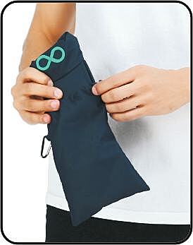 Foldable Cap with Pouch