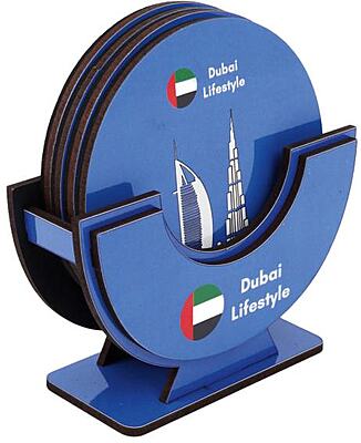 MDF High Gloss Lamination EVA Coasters