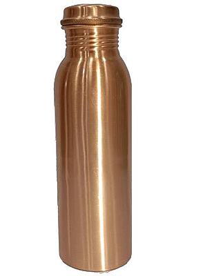Jointless screw capped copper bottle REGULAR 400ml