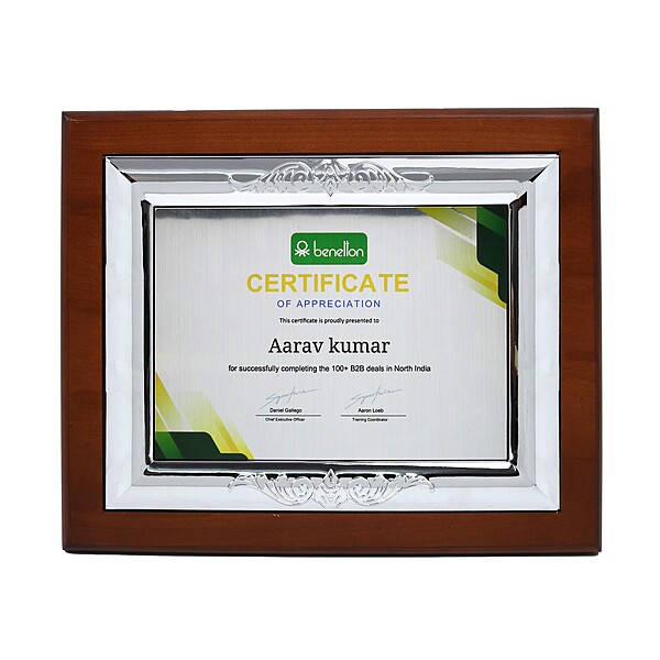 BENETTON CUSTOM CUTOUT TROPHY