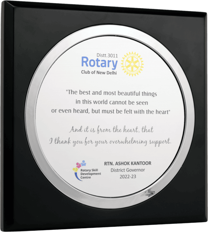 ROTARY PLAQUES TROPHY