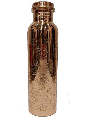 Jointless screw capped copper bottle 950ML 10