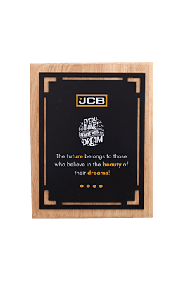 JCB PLAQUES TROPHY