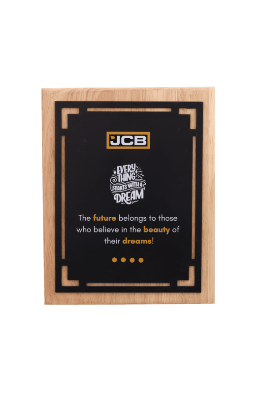 JCB PLAQUES TROPHY