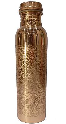 Jointless screw capped copper bottle 950ML 11