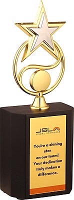 JSL STATUES  TROPHY