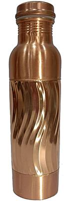 Jointless screw capped copper bottle 950ML 15