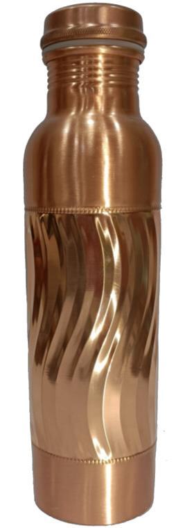 Jointless screw capped copper bottle 950ML 15