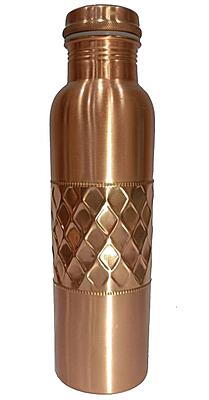 Jointless screw capped copper bottle 950ML 16