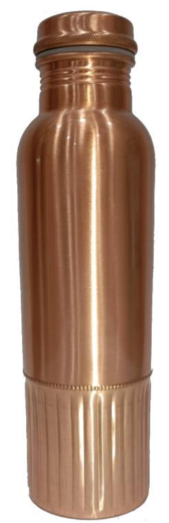 Jointless screw capped copper bottle 950ML 17