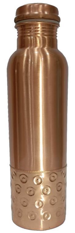 Jointless screw capped copper bottle 950ML 18