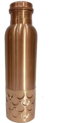 Jointless screw capped copper bottle 950ML 19