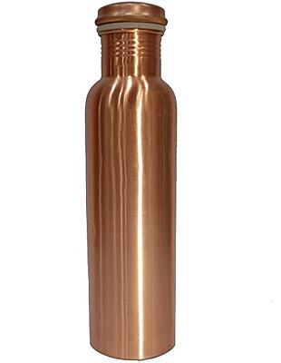 Jointless screw capped copper bottle 650