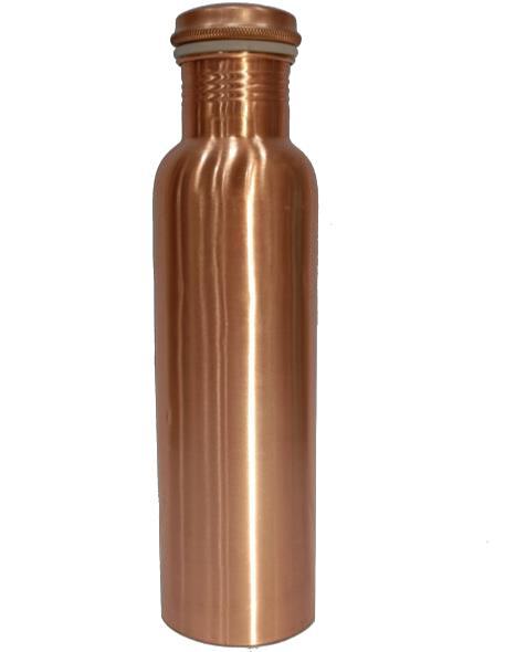 Jointless screw capped copper bottle 650