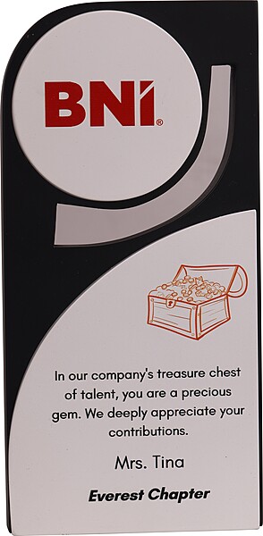 BNI 2 IN 1 CUSTOM CUTOUT TROPHTY