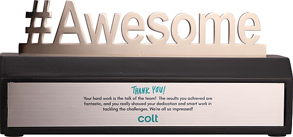 COLT CUSTOM CUTOUT TYROPHY