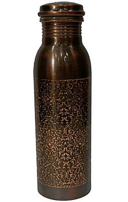 Jointless screw capped copper bottle 950ML 20