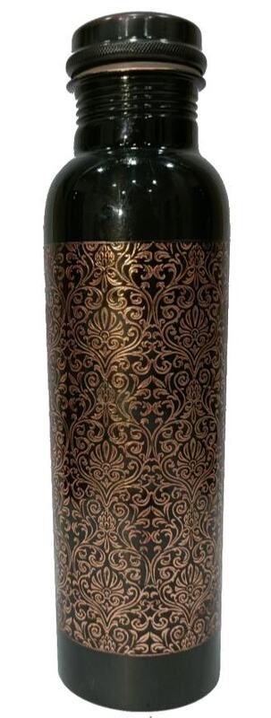 Jointless screw capped copper bottle 950ML 27