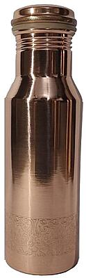 Jointless screw capped copper bottle 950ML 28