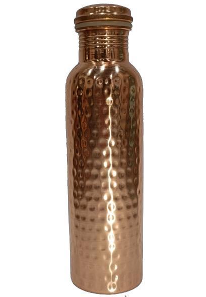 Jointless screw capped copper bottle 650ML