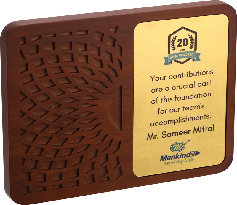 MANKIND CUSTOM CUTOUT TROPHY