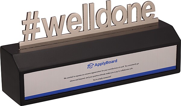 APPLY BOARD CUSTOM CUTOUT TROPHY