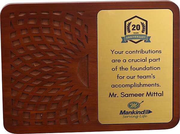 MANKIND CUSTOM CUTOUT TROPHY