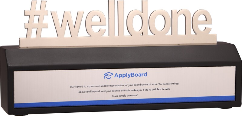APPLY BOARD CUSTOM CUTOUT TROPHY