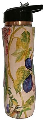 Jointless sipper capped copper bottle 750ML 42