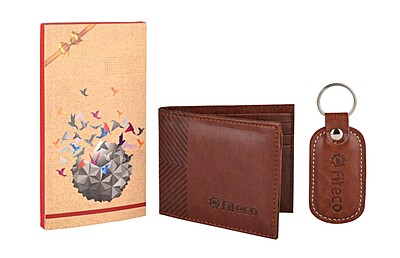 FITECO WALLET & KEYCHAIN SET