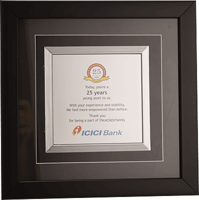 ICICI BANK PLAQUES TROPHY