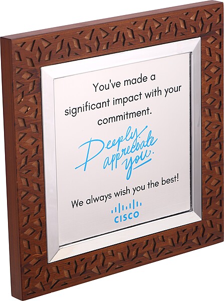 CISCO PLAQUES TROPHY