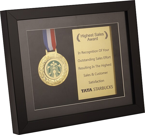 TATA STARBUCKS PLAQUES TROPHY