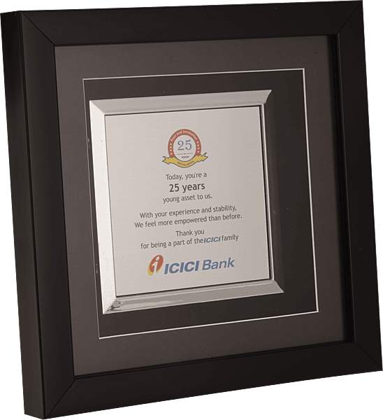 ICICI BANK PLAQUES TROPHY