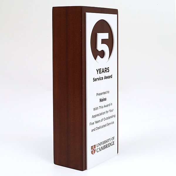 UNIVERSITY OF CAMBRIDE  CUSTOM CUTOUT TROPHY+