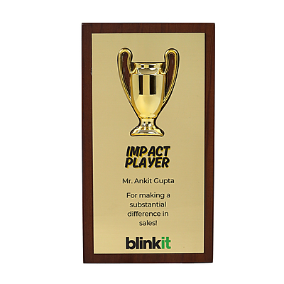 BLINKIT PLAQUES TROPHY