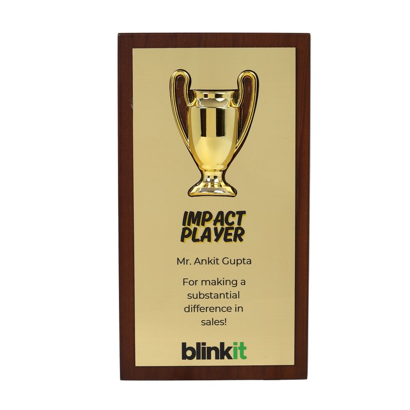 BLINKIT PLAQUES TROPHY