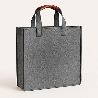 GREY WITH TAN HANDLE GRIP